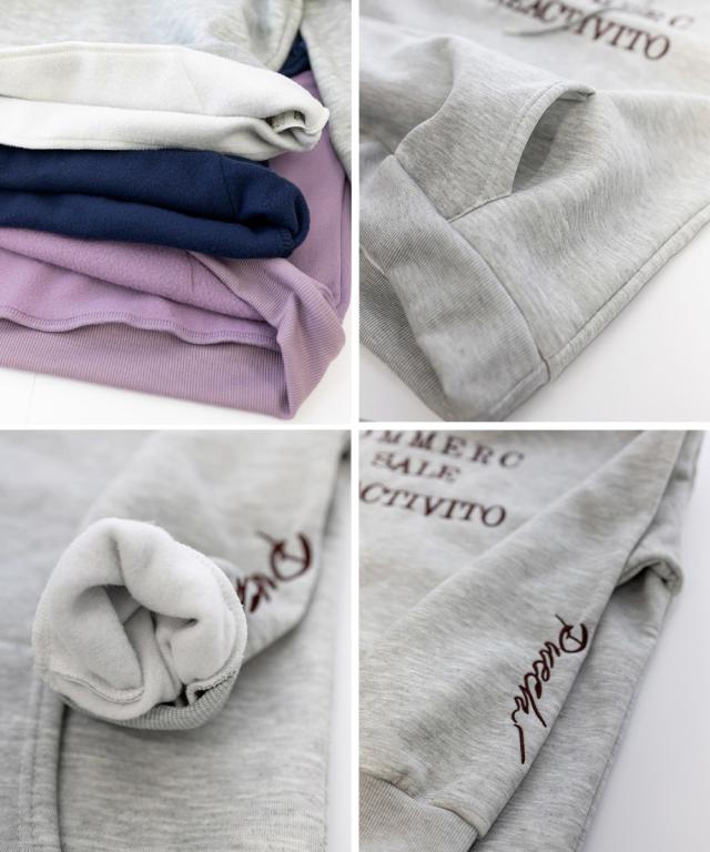 裏起毛パーカー トレーナー秋冬スウェット 送料無料 即日発送-3