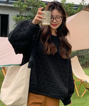 キルティングトレーナー レディース 送料無料 即日発送-2