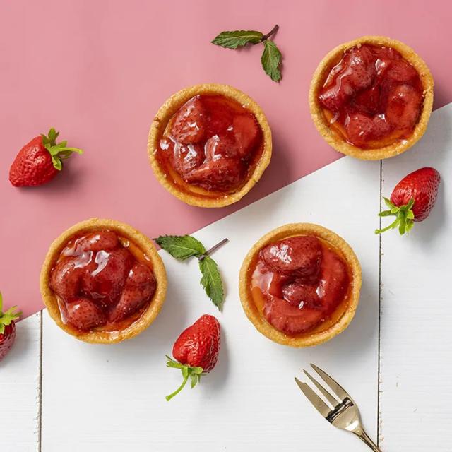 ホシフルーツ あまおう苺のチーズケーキタルト 5個入 のし対応可 送料無料-2