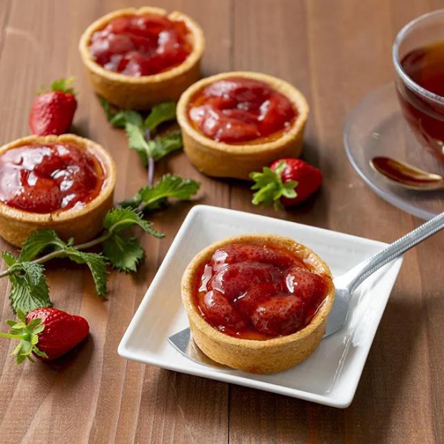 ホシフルーツ あまおう苺のチーズケーキタルト 5個入 のし対応可 送料無料-3