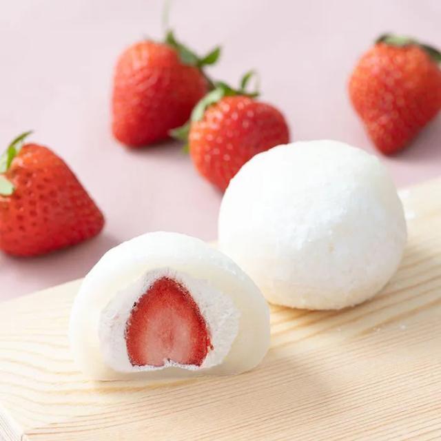 ホシフルーツ あまおうのクリームいちご大福 fuwaru 8個入 のし対応可 送料無料-7