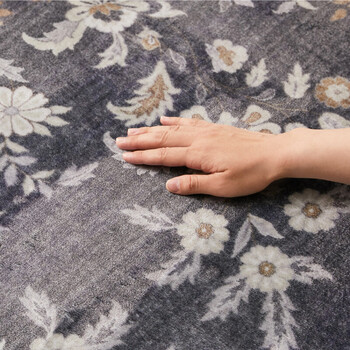 ラグ 転写プリントラグ  約190×240cm 洗える 滑りにくい加工付き ホット対応 送料無料-15