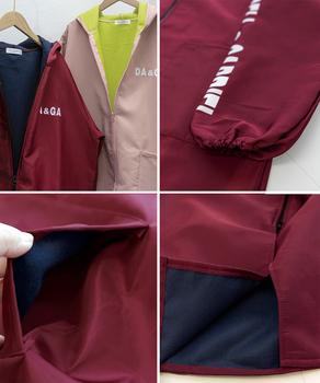 フード付きスモック エプロンコート割烹着 送料無料 即日発送-3