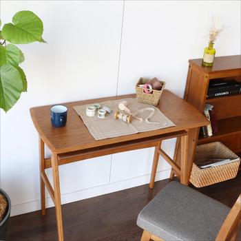 美しいヴィンテージ風デスク　3681 Wood Desk ody 送料無料 即日発送-17