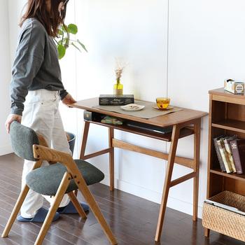 美しいヴィンテージ風デスク　3681 Wood Desk ody 送料無料 即日発送-2