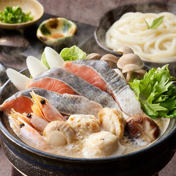 個食用 石狩鍋セット 1〜2人前×3 送料無料-3