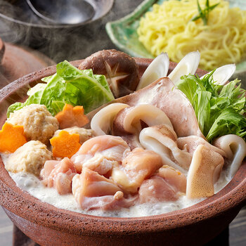 個食用 鶏白湯鍋セット 1〜2人前×2 送料無料-3