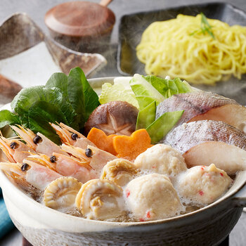 個食用 海鮮ちゃんこ鍋セット 1〜2人前×4 送料無料-3