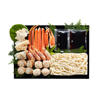 本ずわいがに使用 海鮮かに鍋セット 送料無料-1