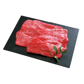 滋賀 松喜屋 近江牛すきやき ロース モモ バラ400g 送料無料-1