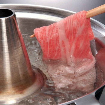 滋賀 松喜屋 近江牛すきやき しゃぶしゃぶ用 ロース500g 送料無料-2