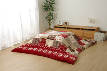 こたつ布団カバー 約195×245cm 洗える 撥水 ノルディック柄 リーチェ カバー 送料無料-3