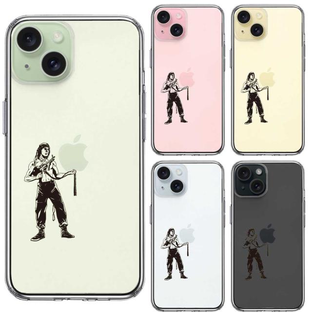 iPhone15Plus ケース クリア ランボー者 スマホケース 側面ソフト 背面ハード ハイブリッド  送料無料-1
