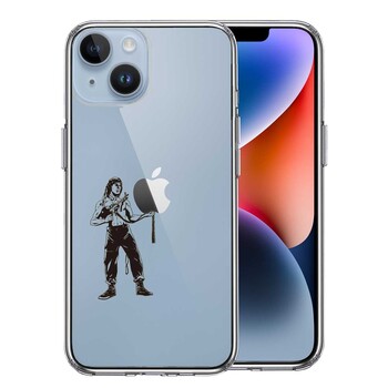 iPhone14 ケース クリア ランボー者 スマホケース 側面ソフト 背面ハード ハイブリッド  送料無料-0