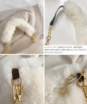 ファーバッグ チェーンショルダーバッグ 送料無料 即日発送-3