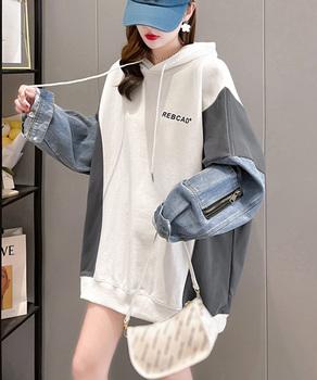 ドッキングパーカー フード付きトレーナー 送料無料 即日発送-3