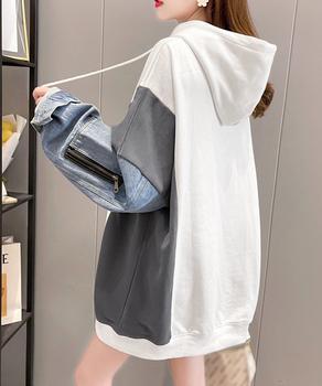 ドッキングパーカー フード付きトレーナー 送料無料 即日発送-4