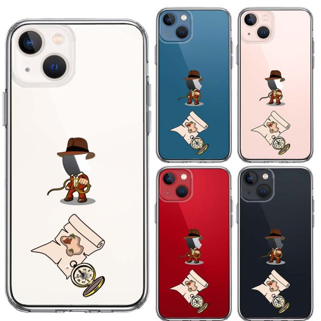 iPhone13 ケース クリア 冒険家 2 スマホケース 側面ソフト 背面ハード ハイブリッド  送料無料-1