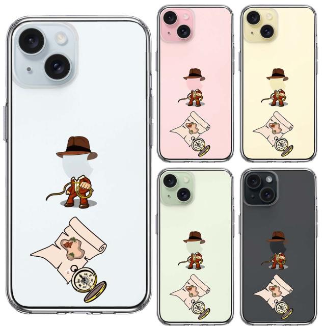 iPhone15Plus ケース クリア 冒険家 2 スマホケース 側面ソフト 背面ハード ハイブリッド  送料無料-1