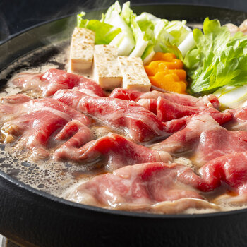 熊本県産 和王 すき焼き用 300g バラスライス 送料無料-1