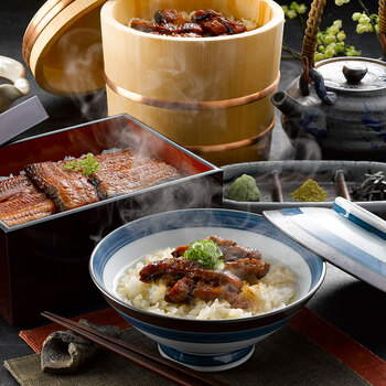 うなぎ割烹 一愼 蒲焼と一愼ひつまぶしセット 送料無料-1