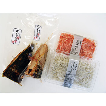 石原水産 静岡県産 鰹たたき＆桜えび＆しらすセット 送料無料-1