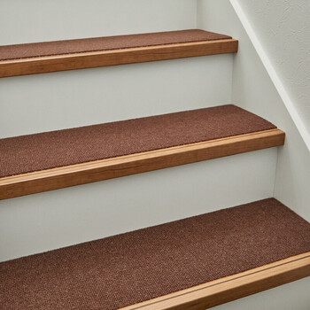 吸着マット15枚組 階段マット 洗濯機OK 滑り止め カットOK 日本製 90×21cm&3カラー 送料無料-1