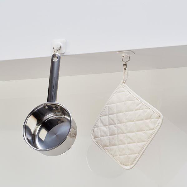 粘着フリーフック 8個セット 送料無料 即日発送-1