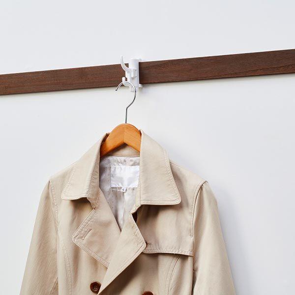 ネジ止めフックダブル 5個セット 送料無料 即日発送-2