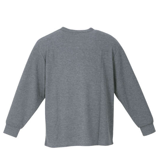 大きいサイズ Mc.S.P ワッフルヘンリーネック長袖Tシャツ 3L 4L 5L 6L 7L 8L MC841113-20811 ラッピング可 送料無料 即日発送-1