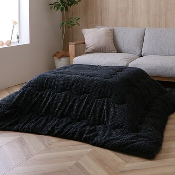 こたつ布団 約190×190 おしゃれ モダン クローム 送料無料-9