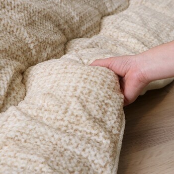 こたつ布団 約190×190 おしゃれ モダン クローム 送料無料-3