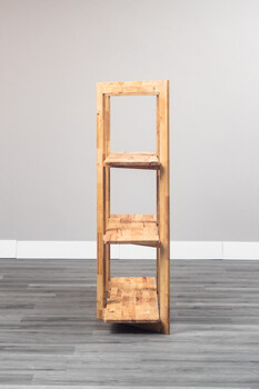 動きのあるデザインが魅力なシェルフ NATURAL SIGNATURE ジグザクシェルフ 送料無料-2