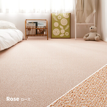 カーペット 敷き詰めカーペット 江戸間3帖 防炎 防ダニ 抗菌 撥水 日本製 PS 700 5カラー＆江戸間 送料無料-13