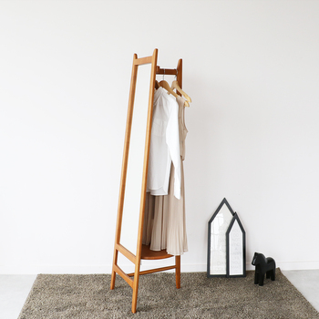 ミラーハンガー　レトロモダンな雰囲気を味わえるミラーハンガー M 3714 Mirror Hanger charl　ブラウン 送料無料 即日発送-1