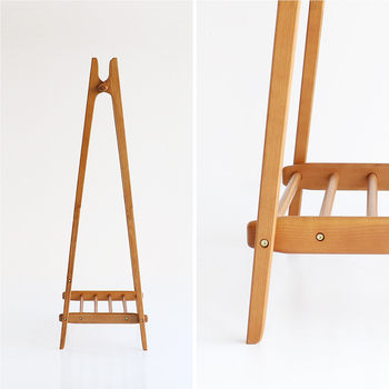 ハンガーラック レトロモダンな雰囲気を味わえるハンガーラック　H 3713 Folding Hanger Rack ape 送料無料 即日発送-7