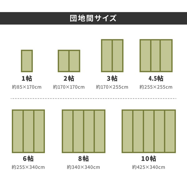 い草 おもてなし上敷き 江戸間8畳 雅 みやび 最高級品質 経糸2倍 丈夫で長持ち 送料無料-7