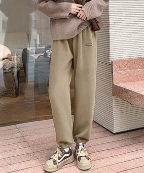 フリースパンツ 暖かいルームウェアパンツ 送料無料 即日発送-5