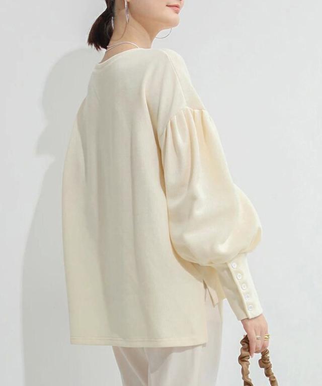 ボリューム袖 スウェット レディース長袖 送料無料 即日発送-9