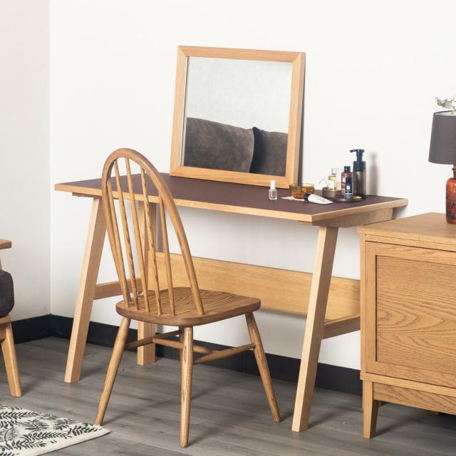 幅120cm 天然の抗菌作用 リノリウム天板の学習デスク リノ バーガンディ 送料無料-2