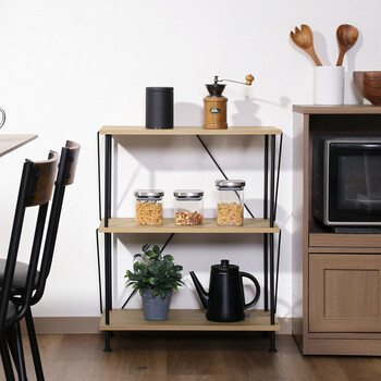 EZBOツイストロック オープンラック3段 送料無料-13