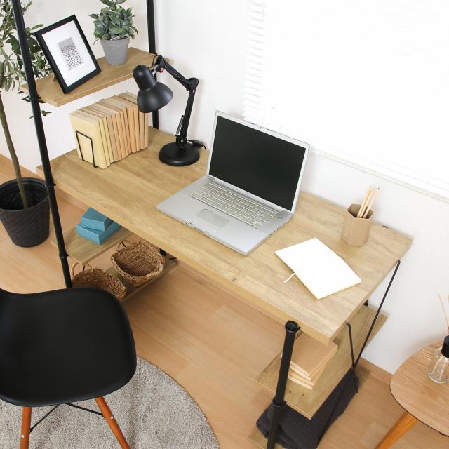 EZBOワイヤーロック片袖デスク 送料無料-7