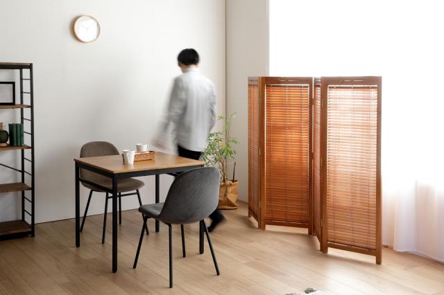 4連パーティション 衝立 高さ1350mm JP LB4S 送料無料-3