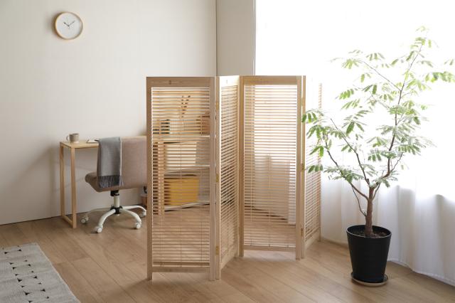 4連パーティション 衝立 高さ1350mm JP LB4S 送料無料-7