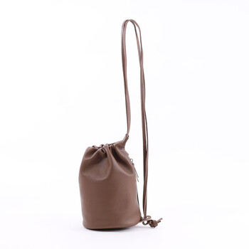 シュリンクレザー 巾着 ショルダーバッグ COOCO クーコ 送料無料 即日発送-3