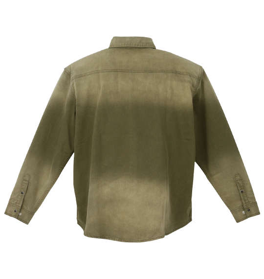 大きいサイズ in the attic ストレッチカラーデニム長袖シャツ 3L 4L 5L 6L MC741002-24392 ラッピング可 送料無料 即日発送-1