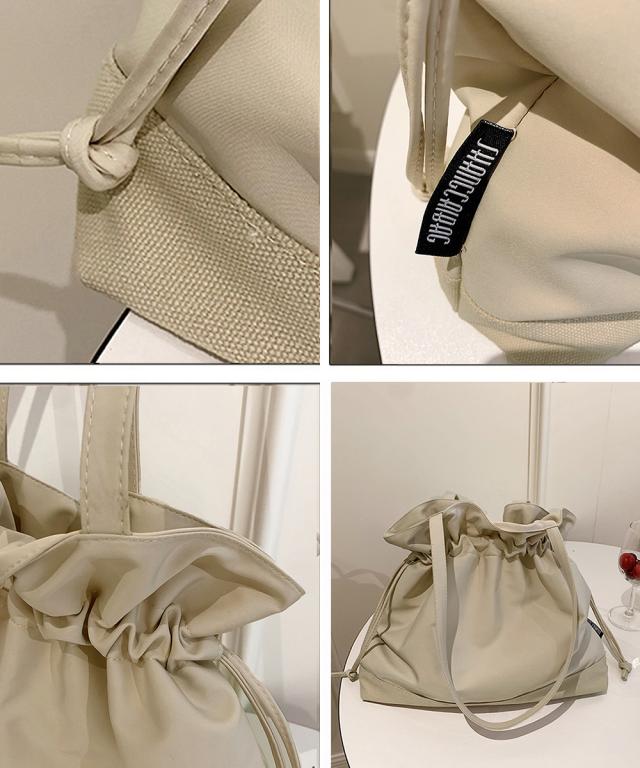 巾着バッグ ショルダーナイロンバッグ 送料無料 即日発送-3