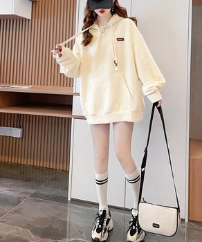 フード付きトレーナー オーバーサイズ 送料無料 即日発送-9