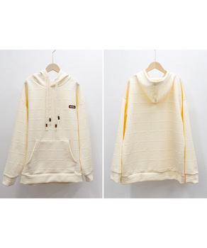 フード付きトレーナー オーバーサイズ 送料無料 即日発送-2