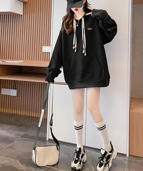 フード付きトレーナー オーバーサイズ 送料無料 即日発送-6